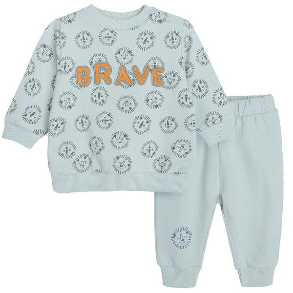 Boy's Tracksuit Organic Cotton Mint CC CNB2500675 00