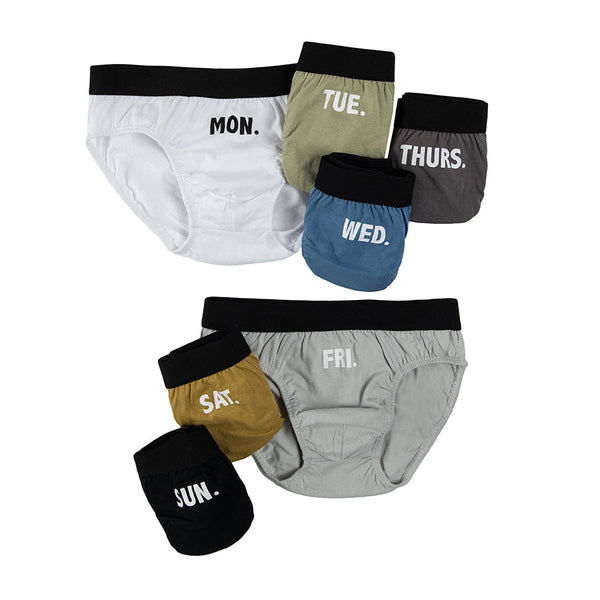 Boy's Briefs Mix Week Days Set 7 Pack CC CUB2420032