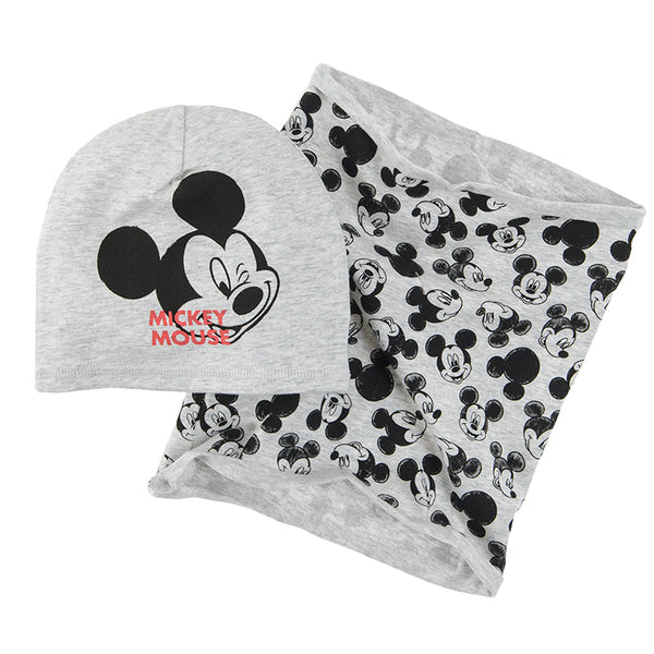 Boy's Set Cap Snood Mickey Mouse CC LAB2400449 00