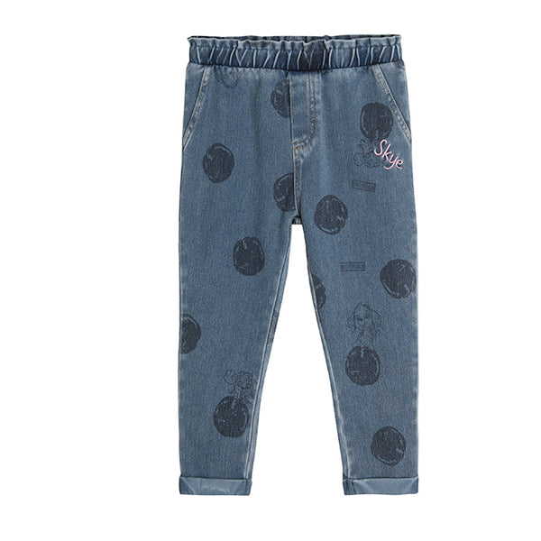 Girl's Sweat Pants Denim Skye Paw Patrol CC LCG2410799