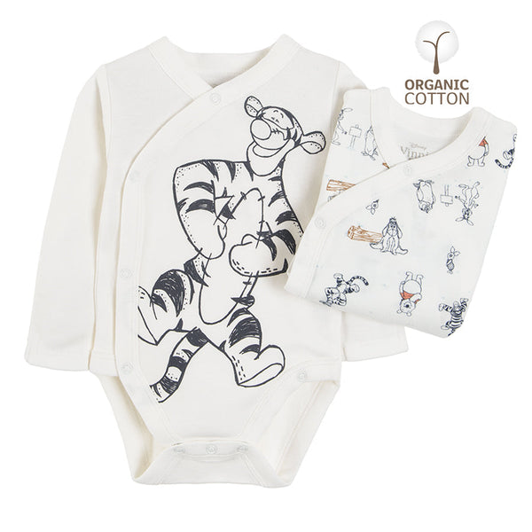 Boy's Body With Long Sleeves White Set 2 Pcs CC LNB2400465