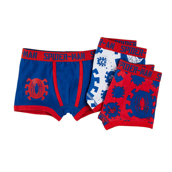 Boy's Boxer Briefs Mix Spider Man Set 3 Pcs CC LUB2410024