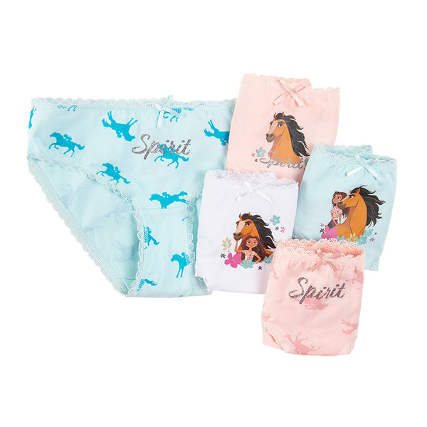 Girl's Panties Mix Mustang Spirit Of Freedom Set 5 CC LUG2411529 00