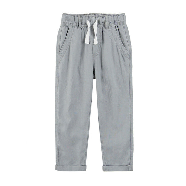 Boy's Trousers Linen Grey CC CCB2411713