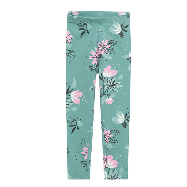 Girl's Leggings Green CC CCG2511150