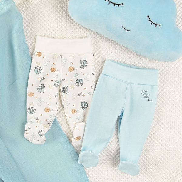 Baby Trouser Ecru Blue Set 2 Pcs CC CNB2500687 00