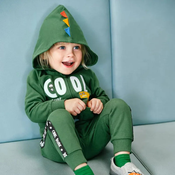 Boy's Hooded Sweatshirt Green CC CCB2500700