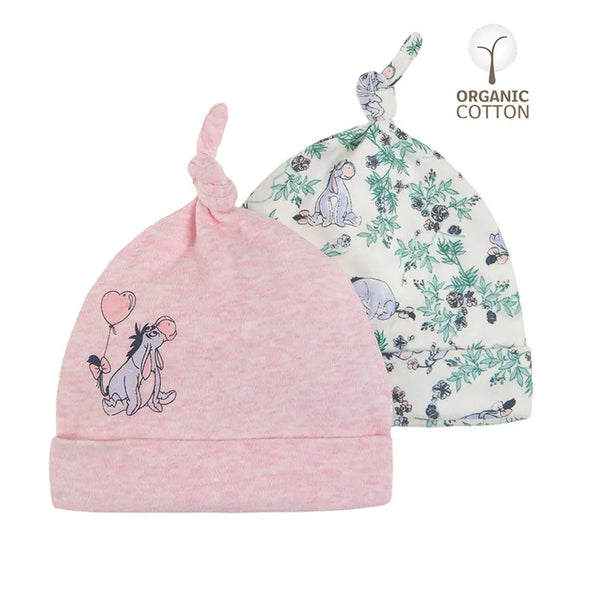 Beanie For Girl's Organic Cotton Mix Winnie The Pooh Set 2 pcs CC LAG2402356