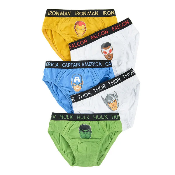 Boy's Briefs Mix The Avengers Set 5 Pack CC LUB2510007 00