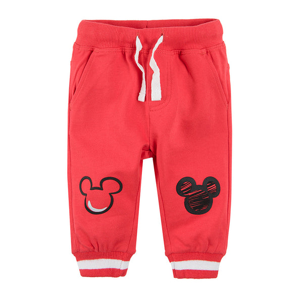 Boy's Sweat Pants Red Mickey Mouse CC LCB2401818