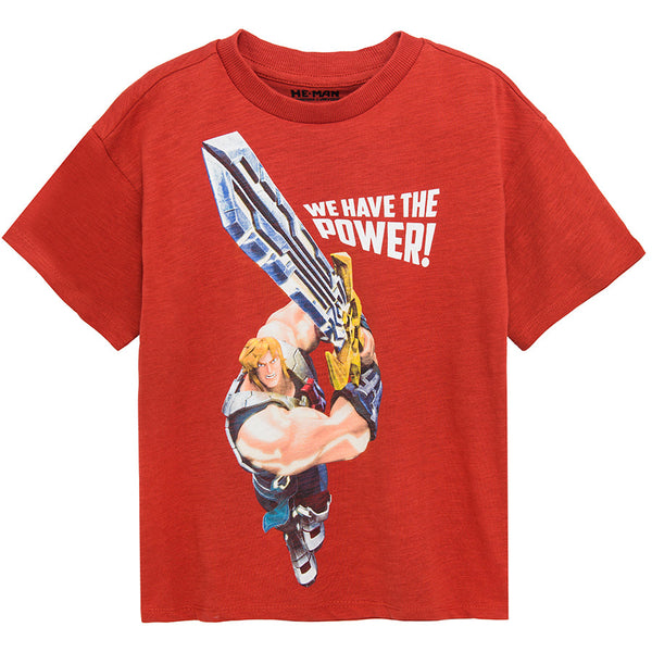 Boys T Shirt Red He Man CC LCB2510084